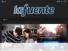 'revistalafuente.com' screenshot