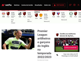 'netfla.com.br' screenshot