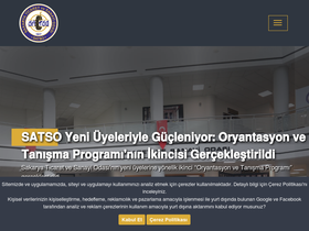 'satso.org.tr' screenshot