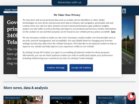 'roadtraffic-technology.com' screenshot