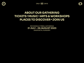 'ozorafestival.eu' screenshot