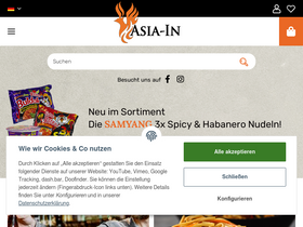 'asia-in.de' screenshot