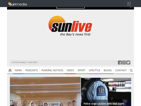 'sunlive.co.nz' screenshot