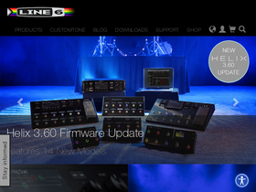 'line6.com' screenshot