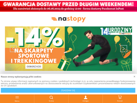'nastopy.pl' screenshot