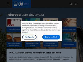 'gipuzkoa.eus' screenshot