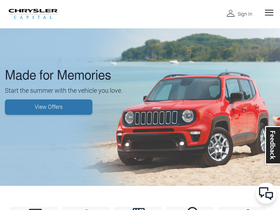 'chryslercapital.com' screenshot