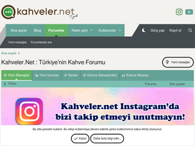 'kahveler.net' screenshot