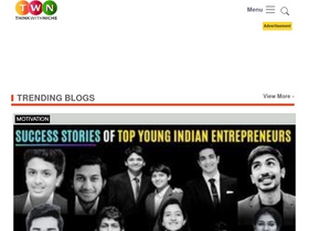 'thinkwithniche.com' screenshot