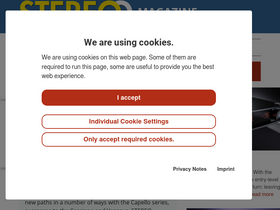 'stereo-magazine.com' screenshot