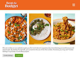 'beatthebudget.com' screenshot