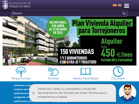 'ayto-torrejon.es' screenshot