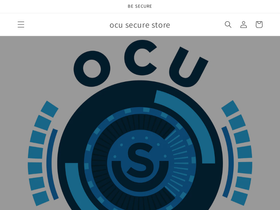 ocusecure.com homepage screenshot