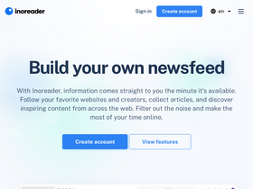 'innoreader.com' screenshot