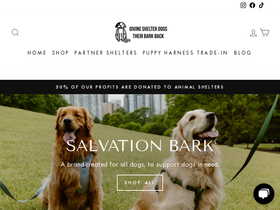 salvationbark.com homepage screenshot