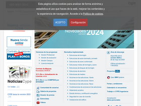'cypetel-project-ict.cype.es' screenshot
