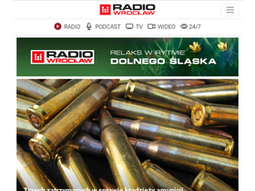 'radiowroclaw.pl' screenshot