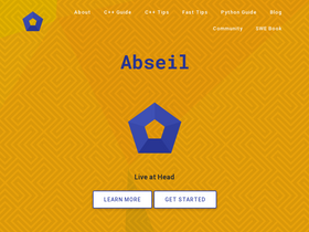 'abseil.io' screenshot