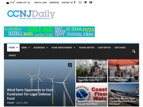 'ocnjdaily.com' screenshot