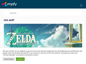 'enjify.com' screenshot