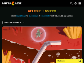 'metacade.co' screenshot