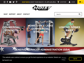 'hoistfitness.com' screenshot
