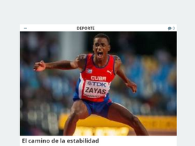 'juventudrebelde.cu' screenshot