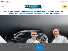 'ravenol.de' screenshot