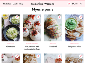 'frederikkewaerens.dk' screenshot