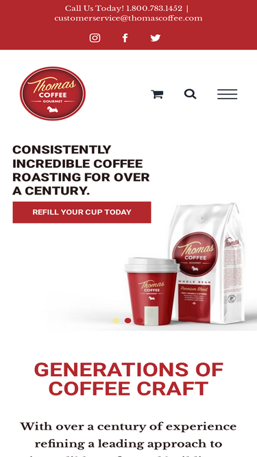 thomascoffee.com