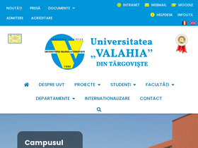 'valahia.ro' screenshot