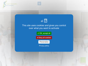 'chsf.fr' screenshot