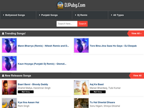 'djpubg.com' screenshot