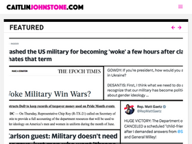 'caitlinjohnstone.com' screenshot