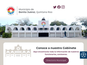 'cancun.gob.mx' screenshot