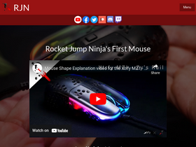 'rocketjumpninja.com' screenshot