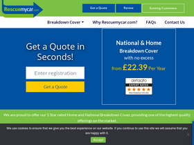 'rescuemycar.com' screenshot