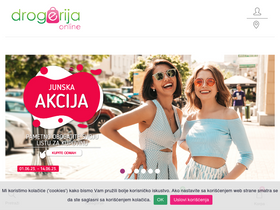 'drogerija.me' screenshot
