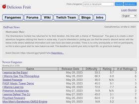 'delicious-fruit.com' screenshot