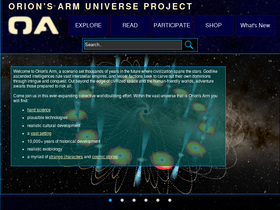'orionsarm.com' screenshot