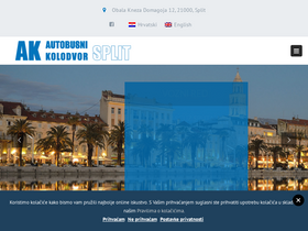'ak-split.hr' screenshot