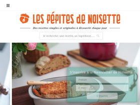 'lespepitesdenoisette.fr' screenshot