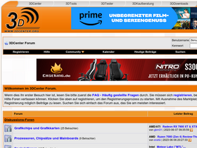 'forum-3dcenter.org' screenshot