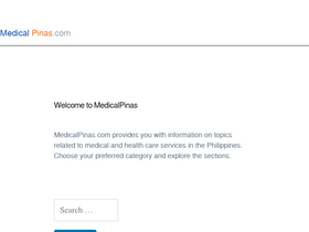 'medicalpinas.com' screenshot