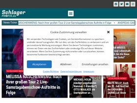 'schlagerprofis.de' screenshot