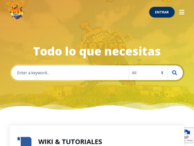 'minelatino.com' screenshot