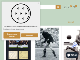 'brandesautographs.com' screenshot