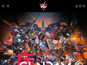 'gundamplacestore.com' screenshot