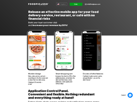 'foodpicasso.com' screenshot