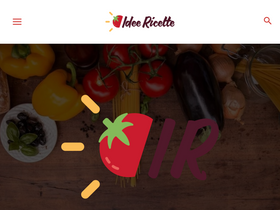 'ideericette.it' screenshot